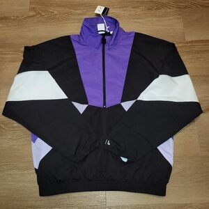 Puma Womens Half Zip Track Jacket X Lauren London Jacket Size Large New
